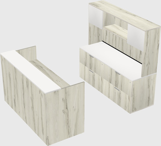 Modular reception desk