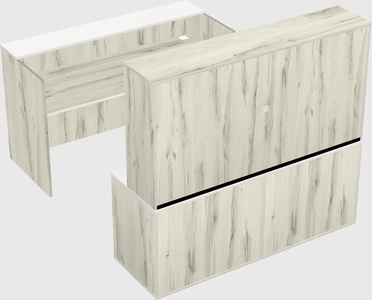 Modular reception desk