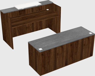 Modular reception desk