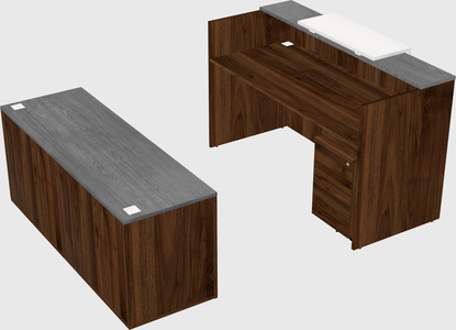Modular reception desk