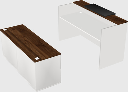 Modular reception desk