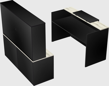 Modular reception desk