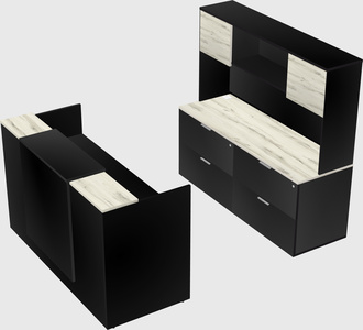 Modular reception desk