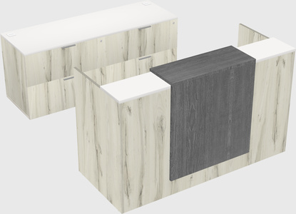 Modular reception desk