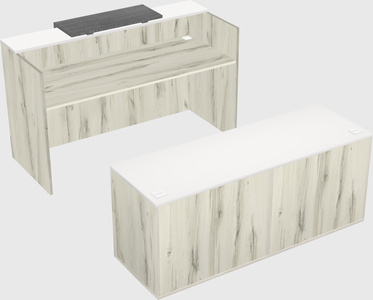 Modular reception desk