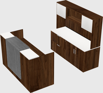 Modular reception desk