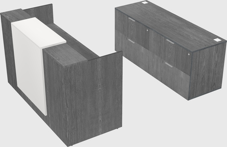 Modular reception desk