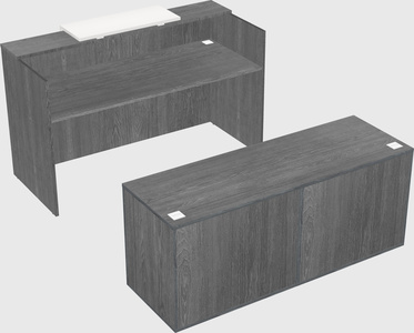 Modular reception desk