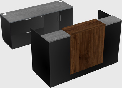 Modular reception desk