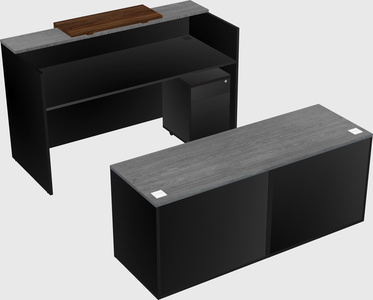 Modular reception desk
