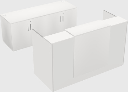 Modular reception desk