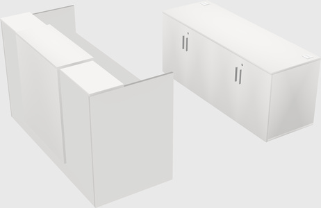 Modular reception desk