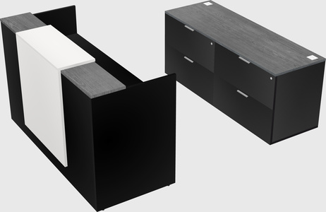 Modular reception desk