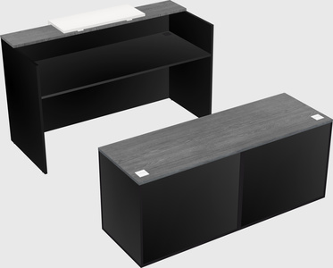 Modular reception desk