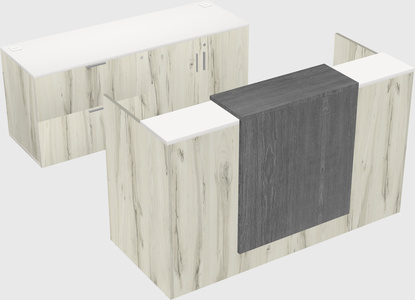 Modular reception desk
