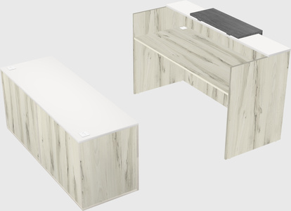 Modular reception desk