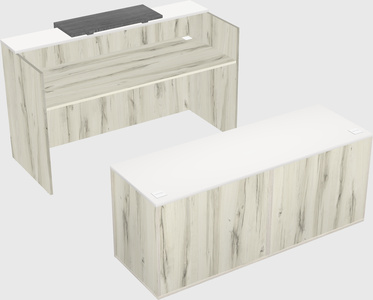 Modular reception desk