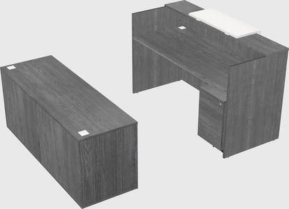 Modular reception desk