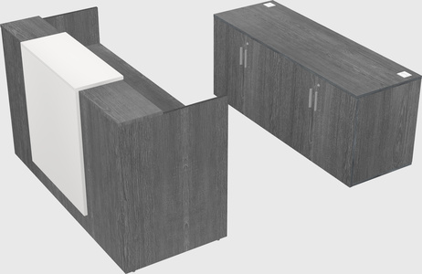 Modular reception desk