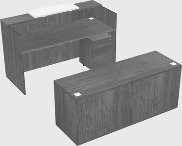 Modular reception desk