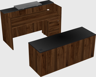 Modular reception desk