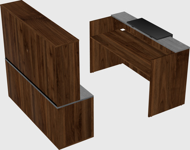 Modular reception desk