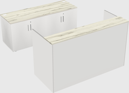 Modular reception desk