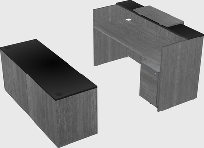Modular reception desk