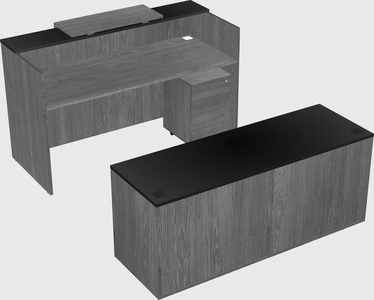 Modular reception desk