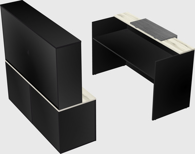 Modular reception desk