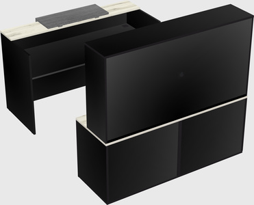 Modular reception desk