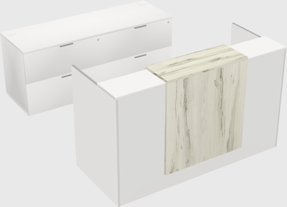 Modular reception desk