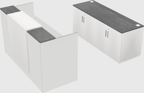Modular reception desk
