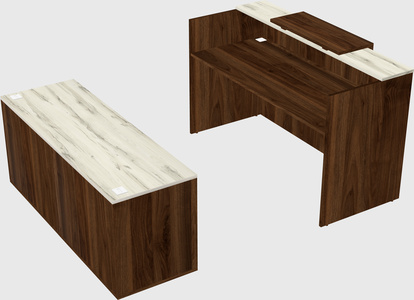 Modular reception desk