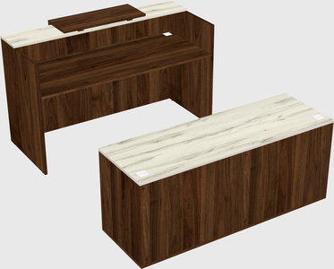 Modular reception desk