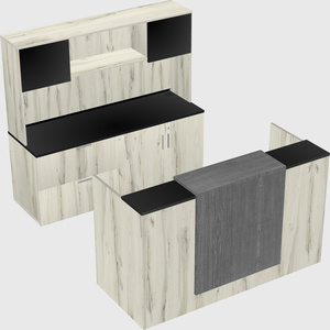 Modular reception desk