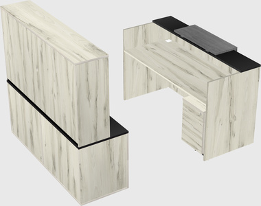 Modular reception desk