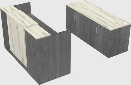 Modular reception desk