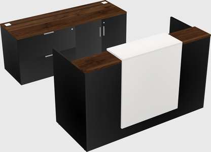 Modular reception desk