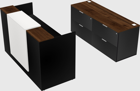 Modular reception desk