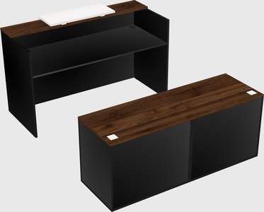 Modular reception desk