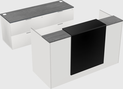 Modular reception desk