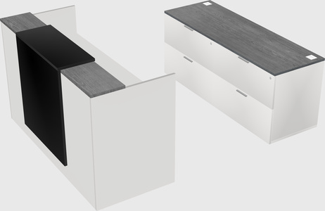 Modular reception desk