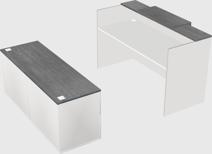Modular reception desk