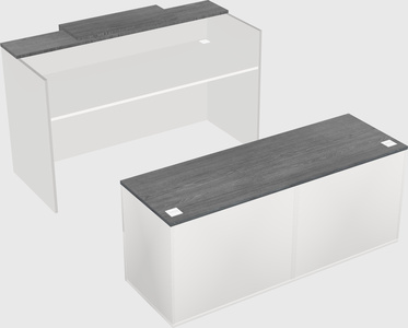 Modular reception desk