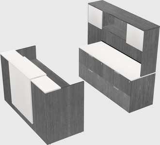 Modular reception desk