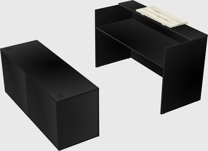 Modular reception desk