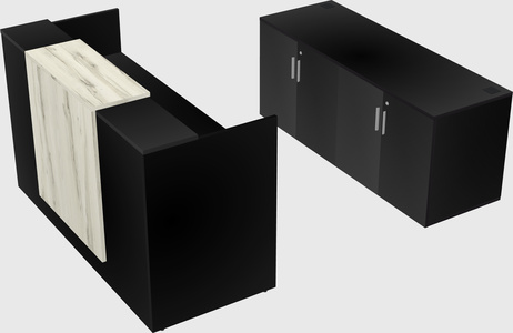Modular reception desk