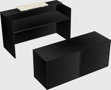 Modular reception desk
