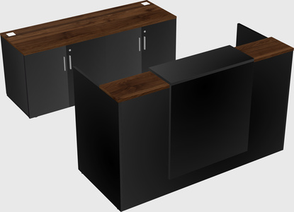 Modular reception desk